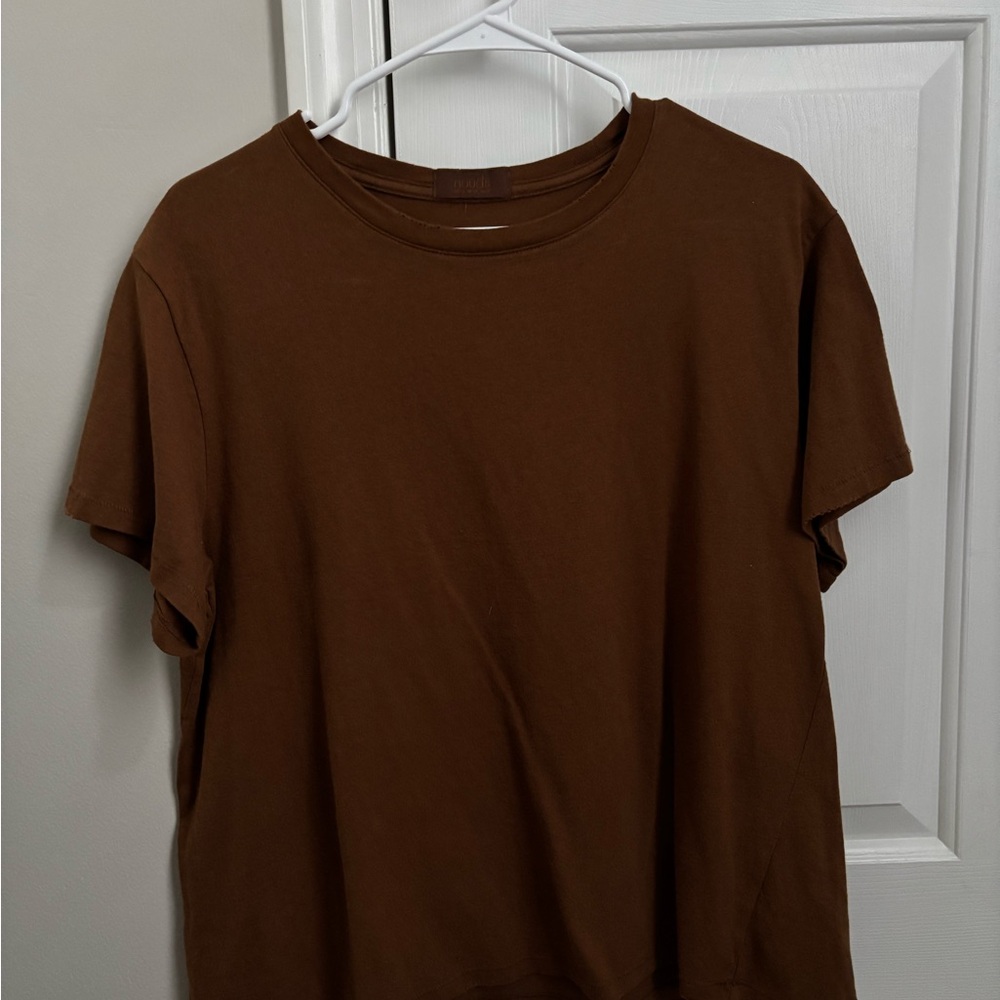 NUUDS Brown Everyday Tee